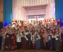 Вышневолоцкий народно-певческого ансамбля Гусельки принял участие в большой отчетной концертной программе IV Фольклорной смены Храни традиции