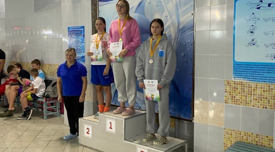 Вышневолоцкие пловцы заняли призовые места в финале Кубка Тверской области