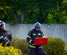 В Вышнем Волочке прошли пожарно-тактическое учения