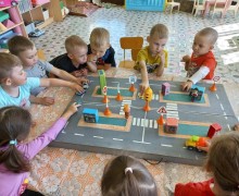 Вышневолоцкая Госавтоинспекция провела мероприятие для ребят из Солнечного детского сада