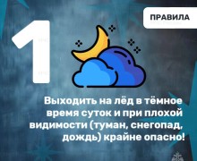 МЧС предупреждает вышневолочан: осторожно тонкий лёд!