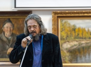 На 90-летний юбилей Вышневолодского краеведческого музея открылась выставка работ художника Леонида Милованова. Видео часть 2