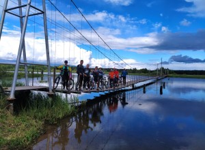 В Вышневолоцком городском округе состоялся велопробег «по трём мостам»