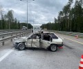 На трассе М-11 в Вышневолоцком городском округе произошло ДТП с пострадавшим