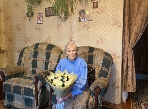 Губернатор Игорь Руденя поздравил с днем рождения участницу Великой Отечественной войны вышневолочанку Анастасию Павловну Сорокину, которой исполнилось 102 года
