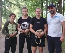 Вышневолоцкие девушки-борцы побывали на сборах команды России в Подмосковье