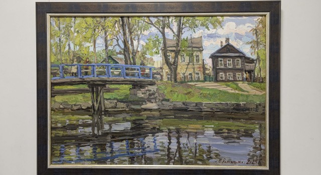 В Вышнем Волочке открылась выставка живописи «Магия пленэра»