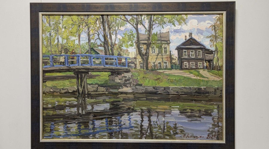 В Вышнем Волочке открылась выставка живописи «Магия пленэра»