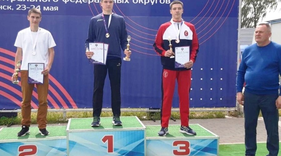 Вышневолоцкий легкоатлет стал призёром Спартакиады учащихся ЦФО