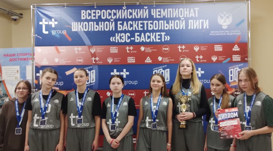 Вышневолоцкие баскетболисты сделали дубль на региональном этапе всероссийского чемпионата школьной лиги КЭС-БАСКЕТ