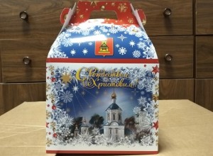 Многодетным семьям Вышневолоцкого городского округа начали вручать новогодние подарки