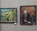 В Вышнем Волочке открылась выставка живописи «Подсолнухи для портрета». Видео