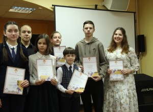 Вышневолоцкие юнкоры удостоились первого места на Втором фестивале школьного кино «Тверская культура в событиях и лицах»
